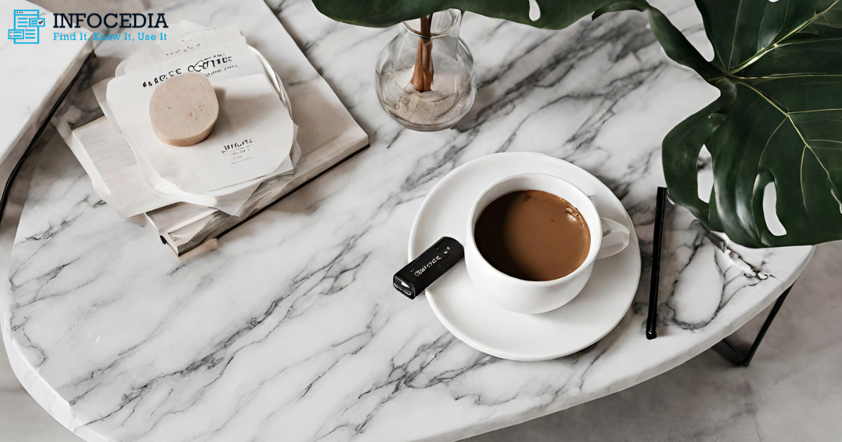 marble coffee table