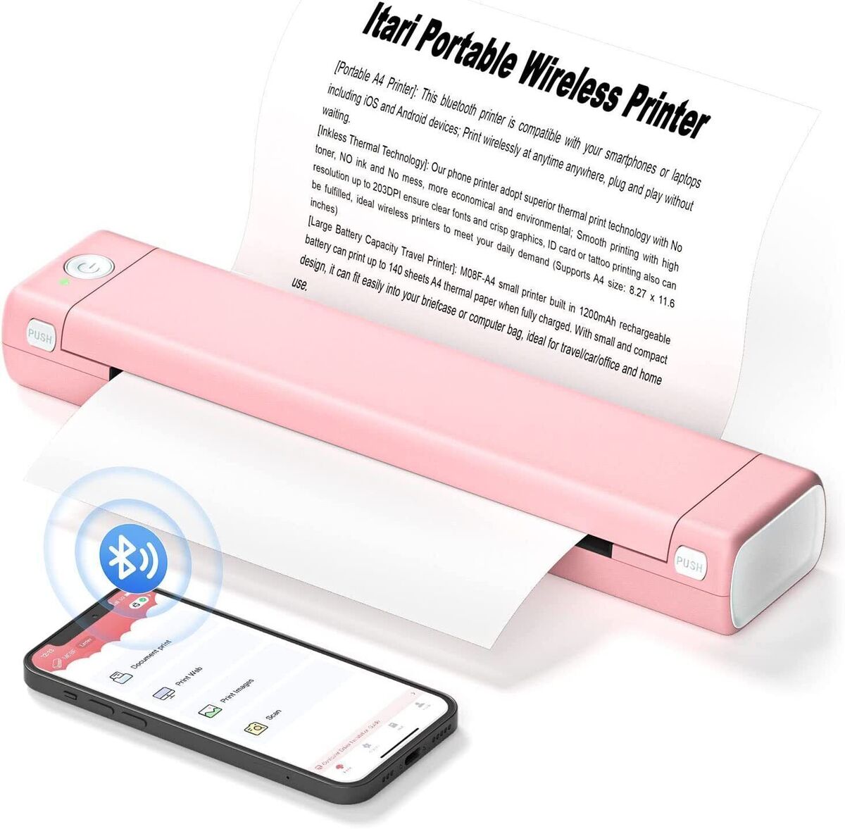 small wireless printer 